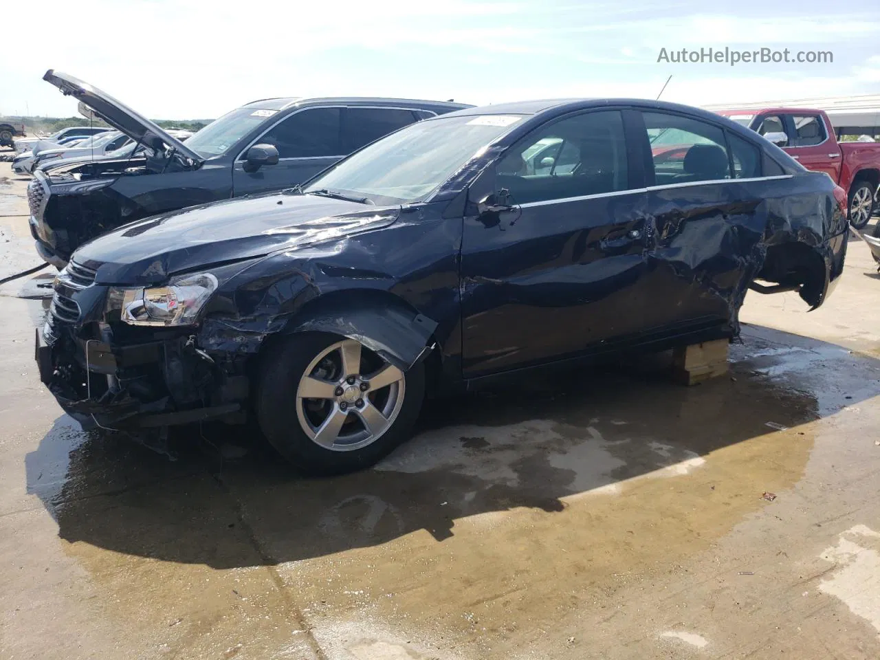 2015 Chevrolet Cruze Lt Черный vin: 1G1PC5SB1F7199778