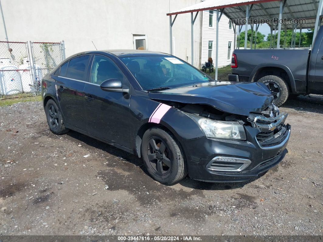 2015 Chevrolet Cruze 1lt Auto Black vin: 1G1PC5SB1F7251443