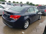 2015 Chevrolet Cruze Lt Blue vin: 1G1PC5SB1F7259686