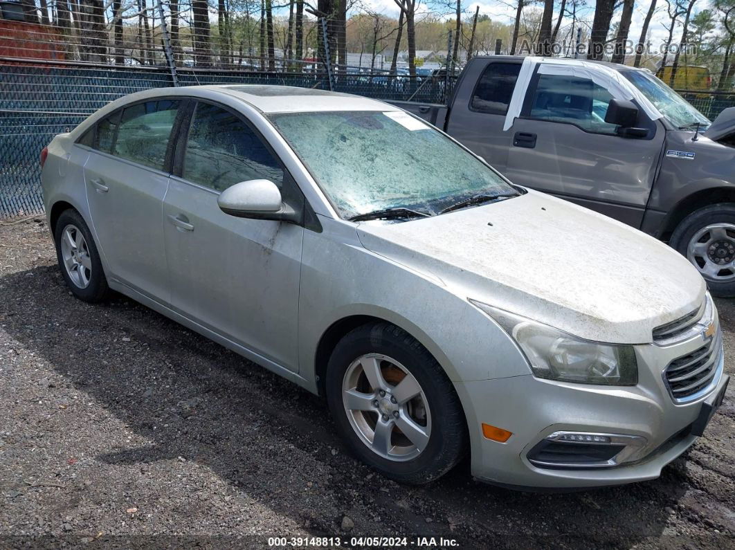 2015 Chevrolet Cruze 1lt Auto Silver vin: 1G1PC5SB1F7260773