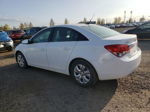 2013 Chevrolet Cruze Lt White vin: 1G1PC5SB2D7107557