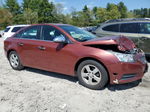 2013 Chevrolet Cruze Lt Burgundy vin: 1G1PC5SB2D7113892