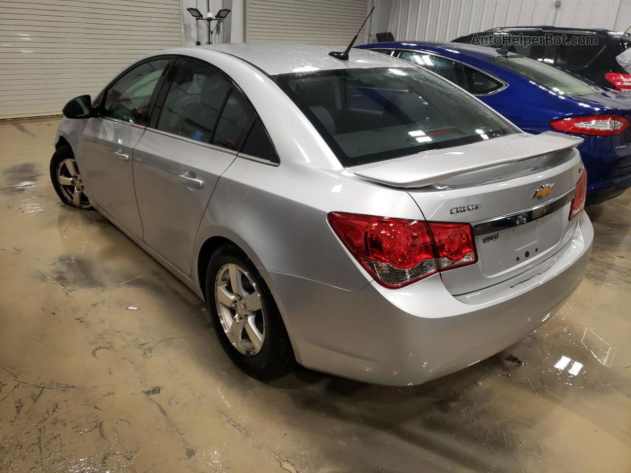 2013 Chevrolet Cruze Lt Silver vin: 1G1PC5SB2D7175535