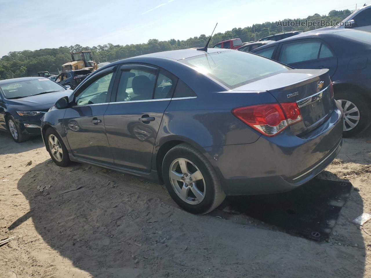 2013 Chevrolet Cruze Lt Gray vin: 1G1PC5SB2D7195879