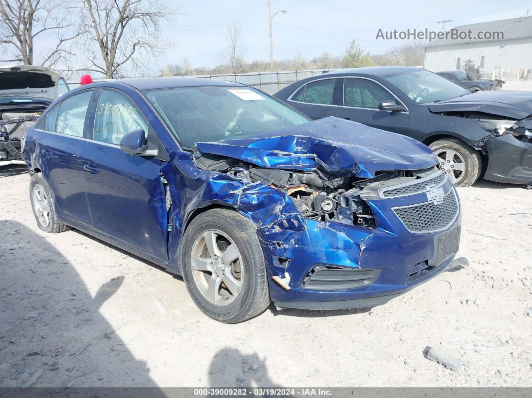 2013 Chevrolet Cruze 1lt Auto Blue vin: 1G1PC5SB2D7203978