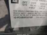 2013 Chevrolet Cruze 1lt Auto Черный vin: 1G1PC5SB2D7207996