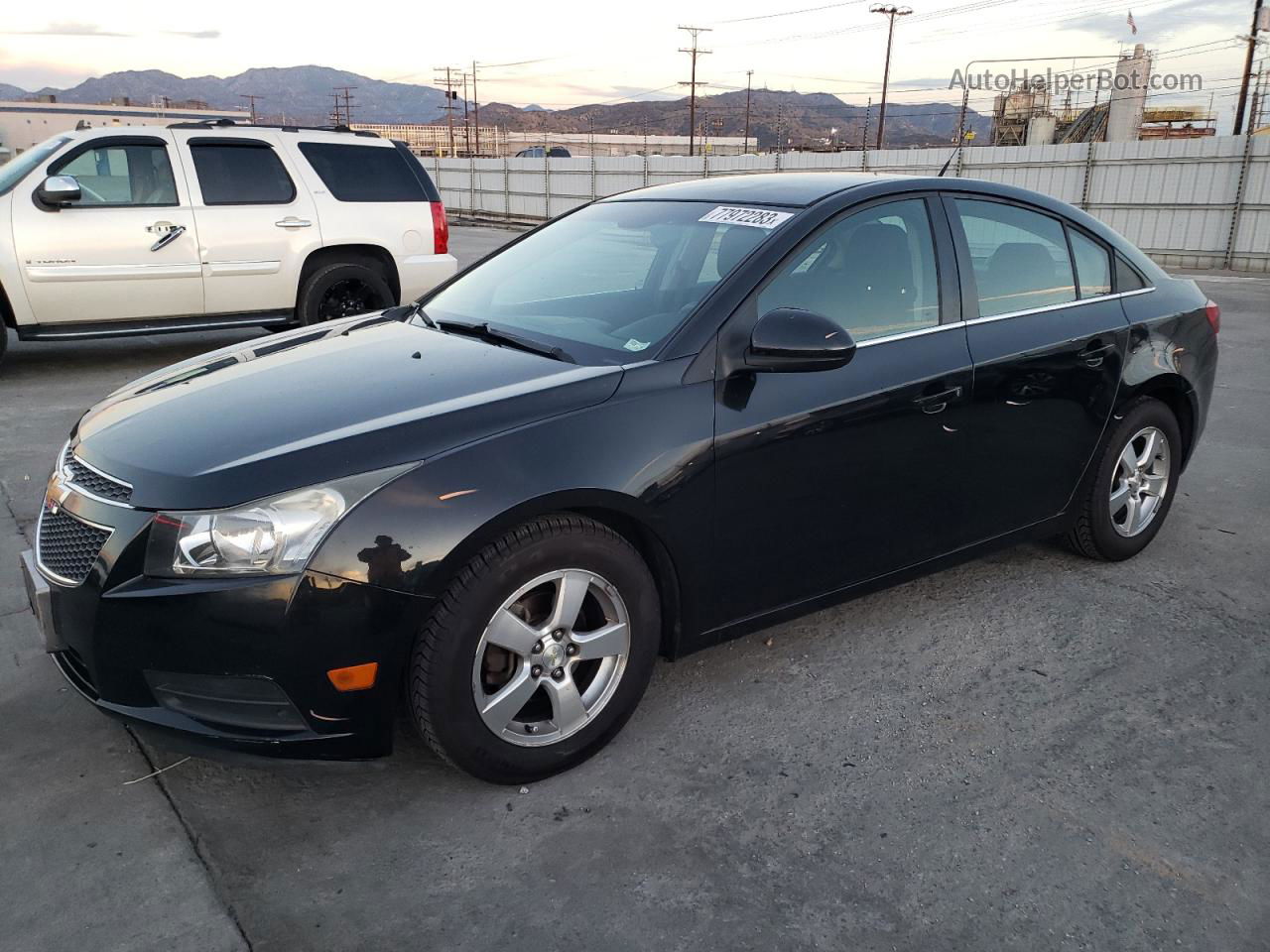 2013 Chevrolet Cruze Lt Black vin: 1G1PC5SB2D7223051