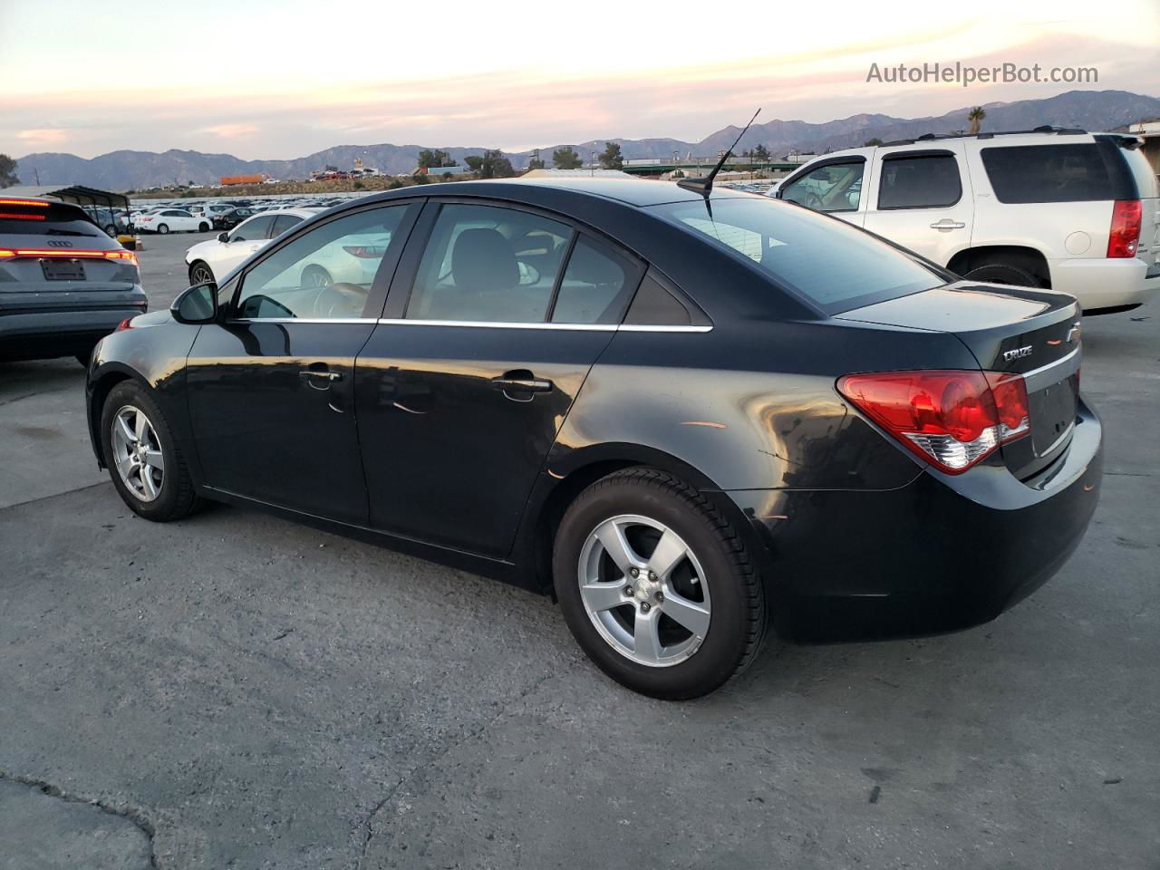 2013 Chevrolet Cruze Lt Black vin: 1G1PC5SB2D7223051