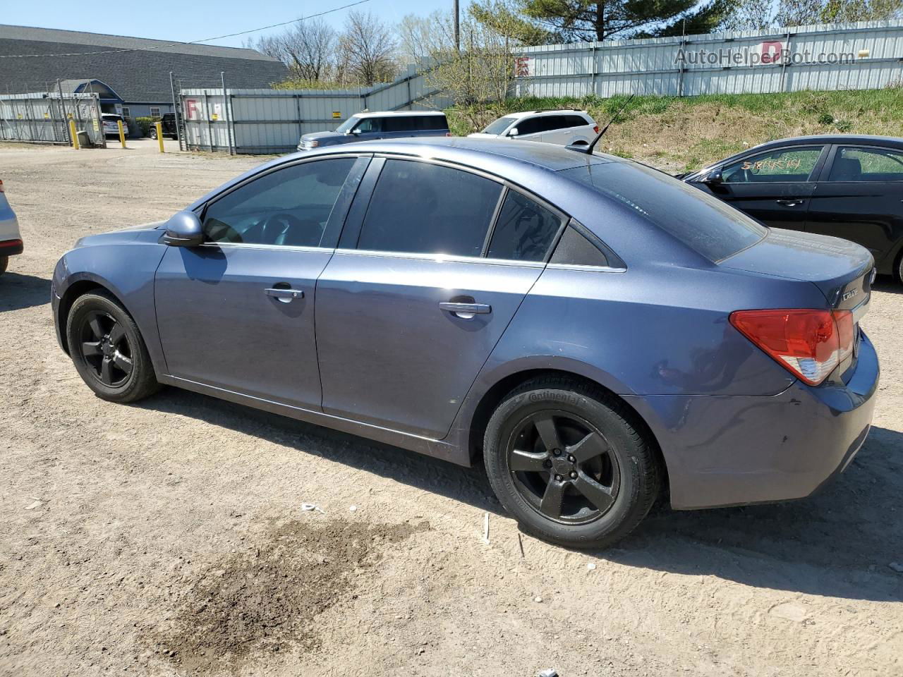 2013 Chevrolet Cruze Lt Blue vin: 1G1PC5SB2D7232364