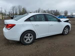 2013 Chevrolet Cruze Lt White vin: 1G1PC5SB2D7302705