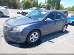 2013 Chevrolet Cruze 1lt Auto Blue vin: 1G1PC5SB2D7303420