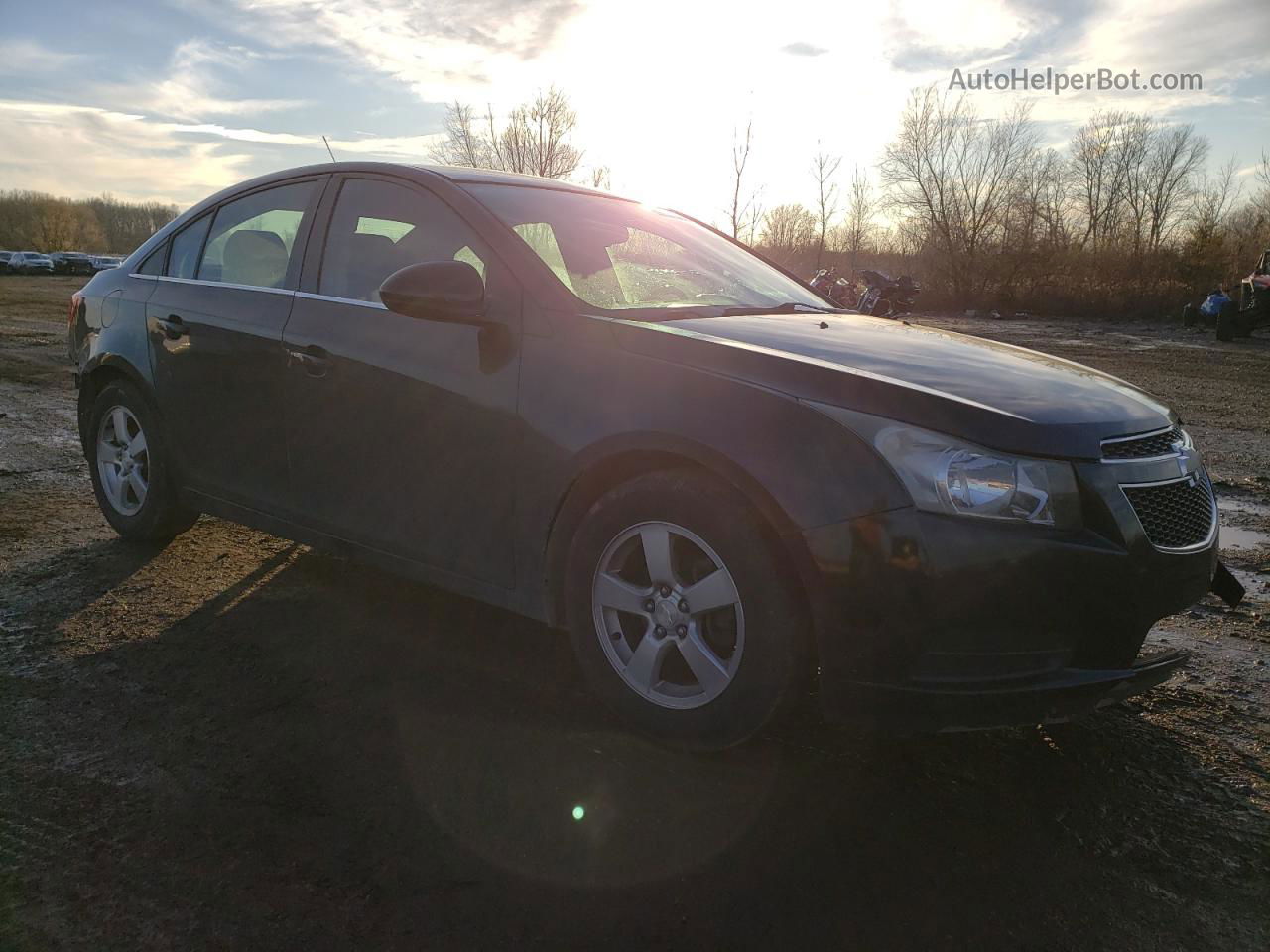 2014 Chevrolet Cruze Lt Black vin: 1G1PC5SB2E7186570