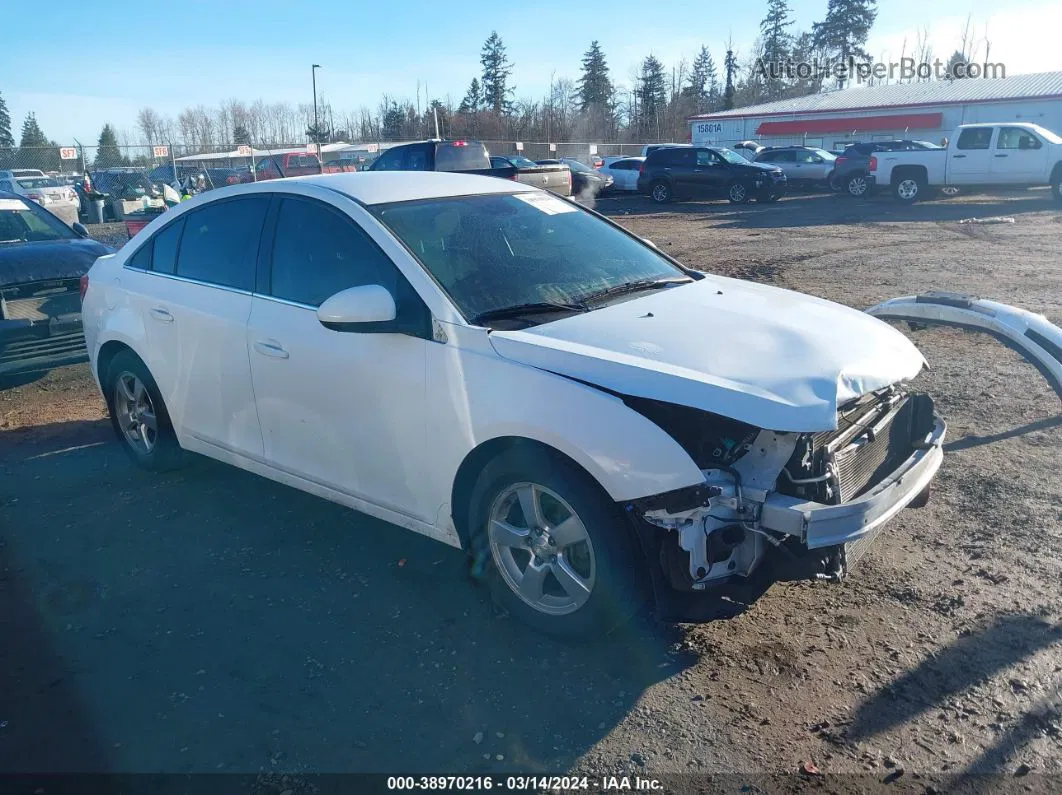 2014 Chevrolet Cruze 1lt Auto White vin: 1G1PC5SB2E7202380