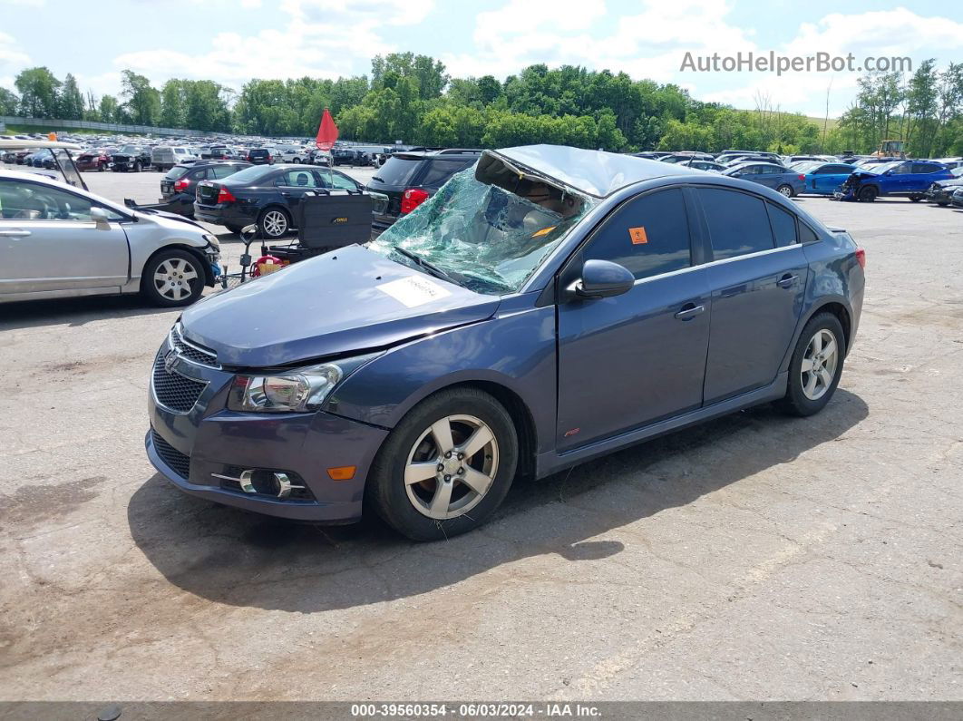 2014 Chevrolet Cruze 1lt Auto Blue vin: 1G1PC5SB2E7216442