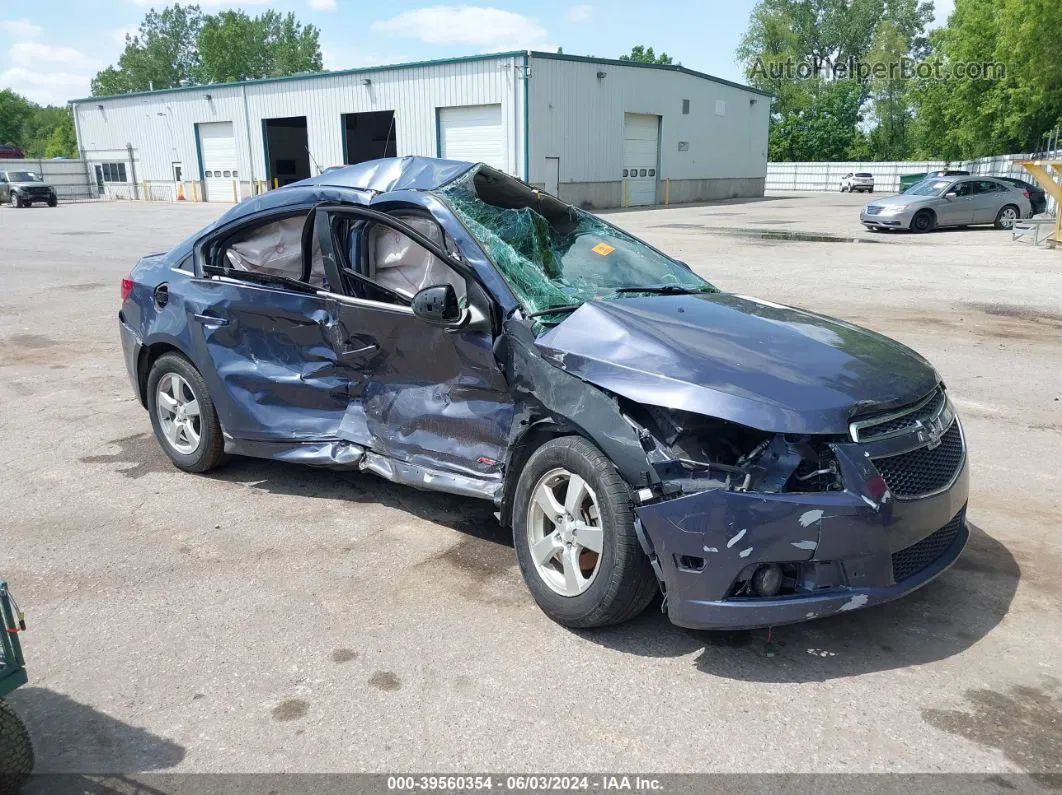 2014 Chevrolet Cruze 1lt Auto Blue vin: 1G1PC5SB2E7216442