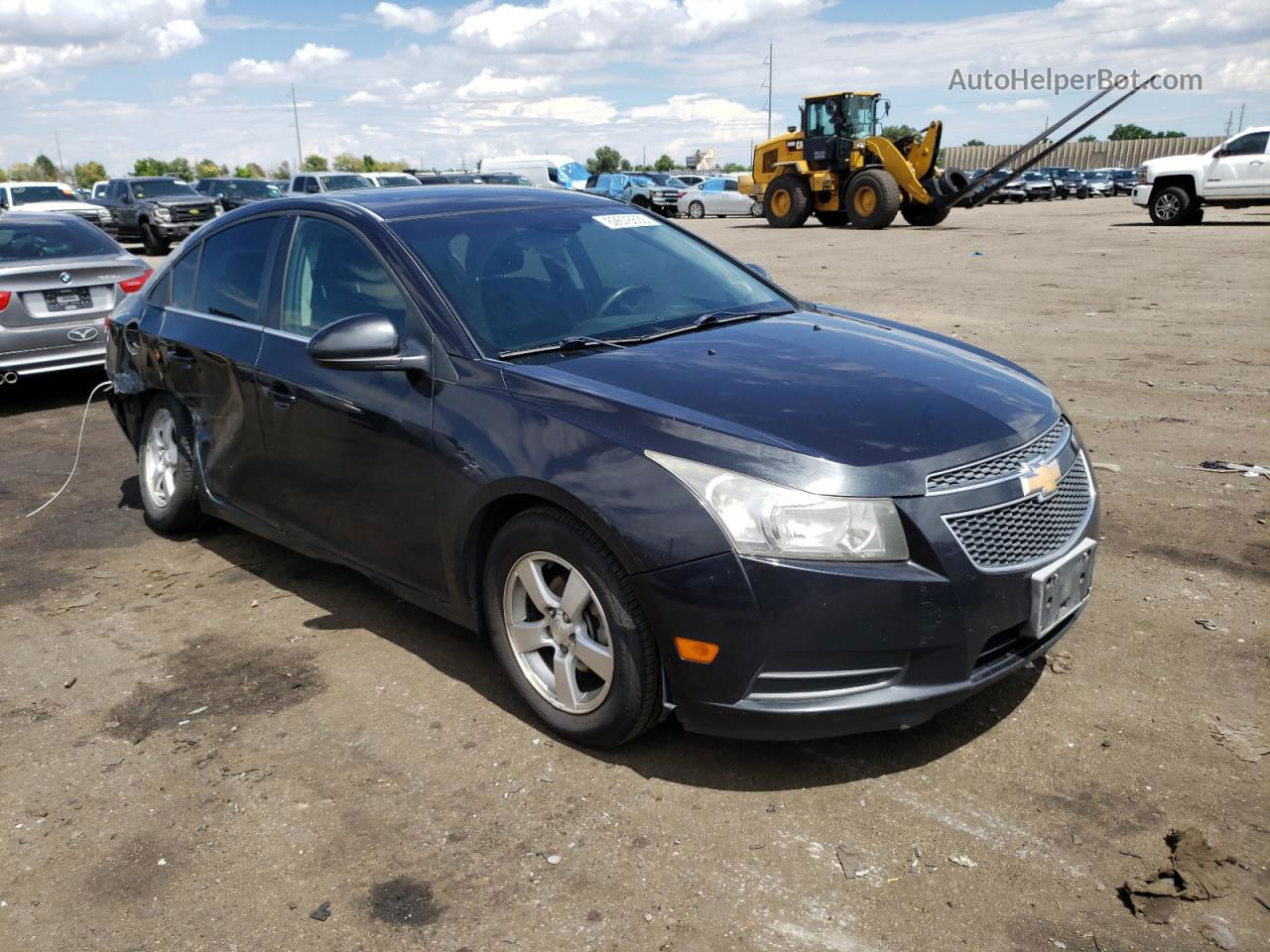 2014 Chevrolet Cruze Lt Black vin: 1G1PC5SB2E7286782