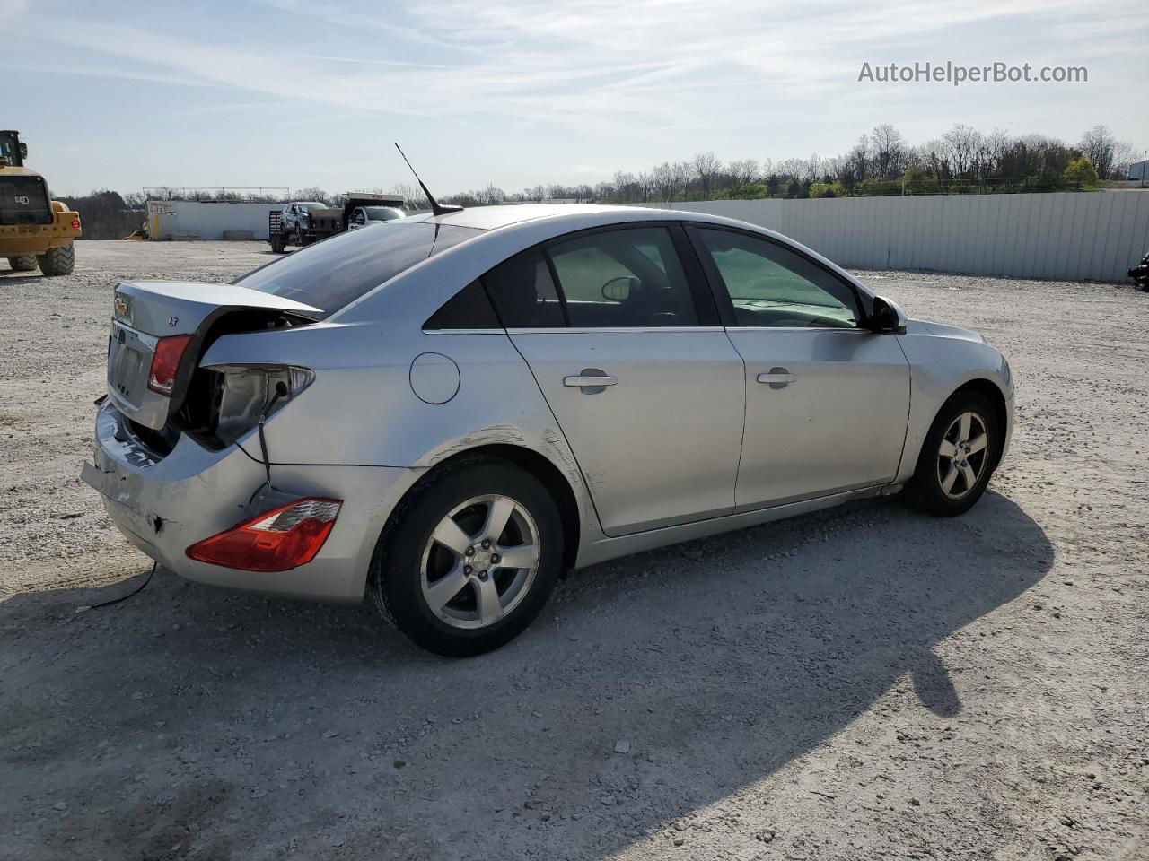 2014 Chevrolet Cruze Lt Silver vin: 1G1PC5SB2E7315021