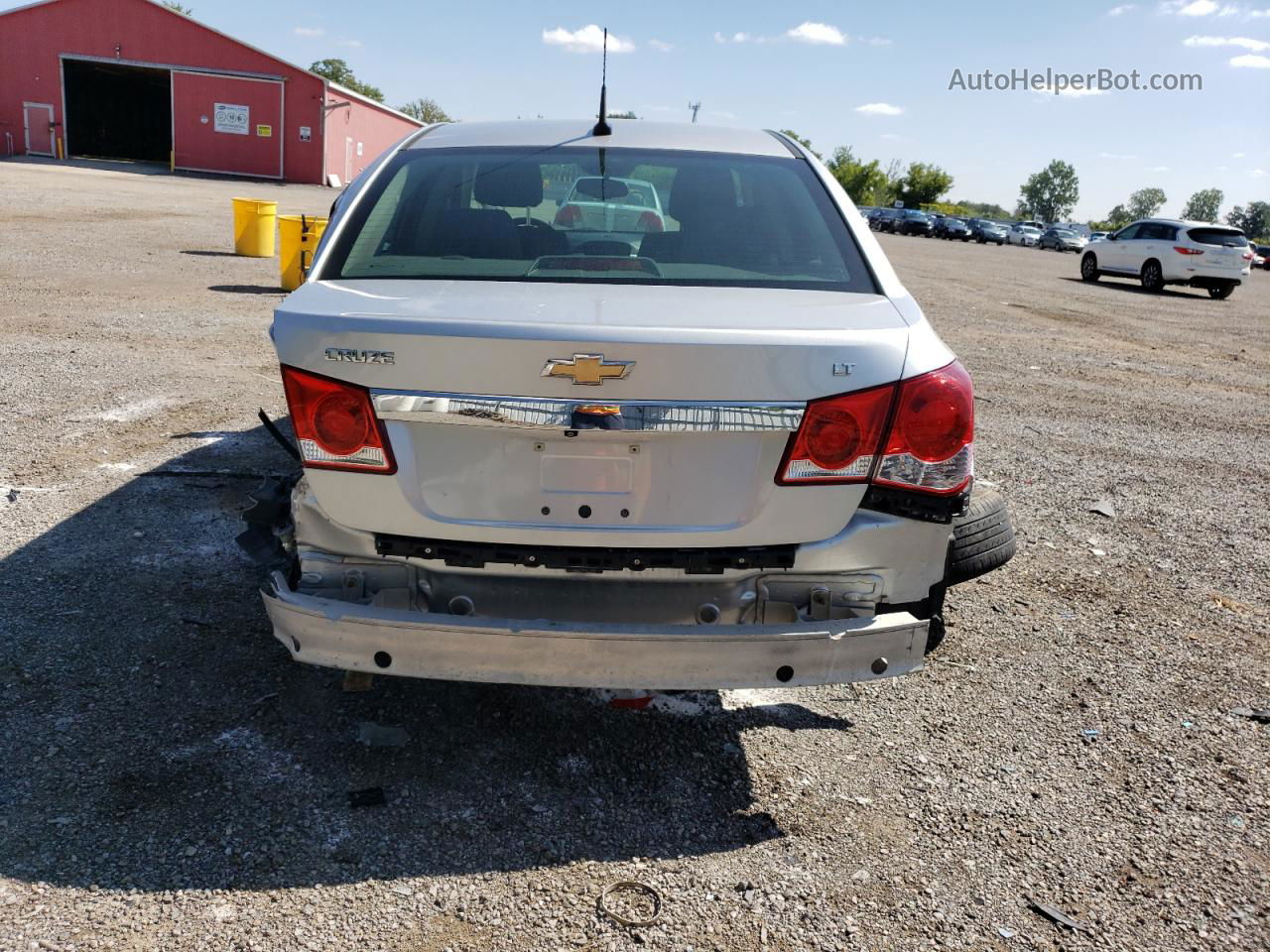 2014 Chevrolet Cruze Lt Silver vin: 1G1PC5SB2E7361268