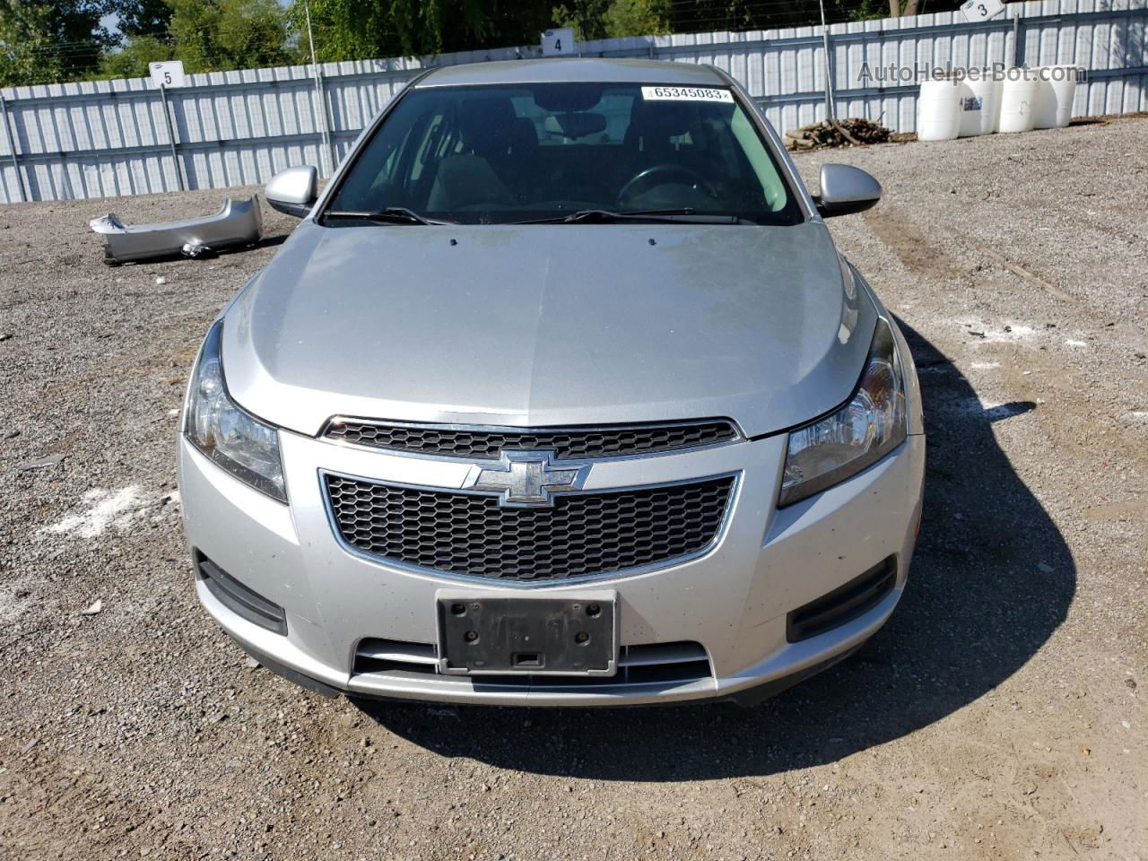 2014 Chevrolet Cruze Lt Silver vin: 1G1PC5SB2E7361268