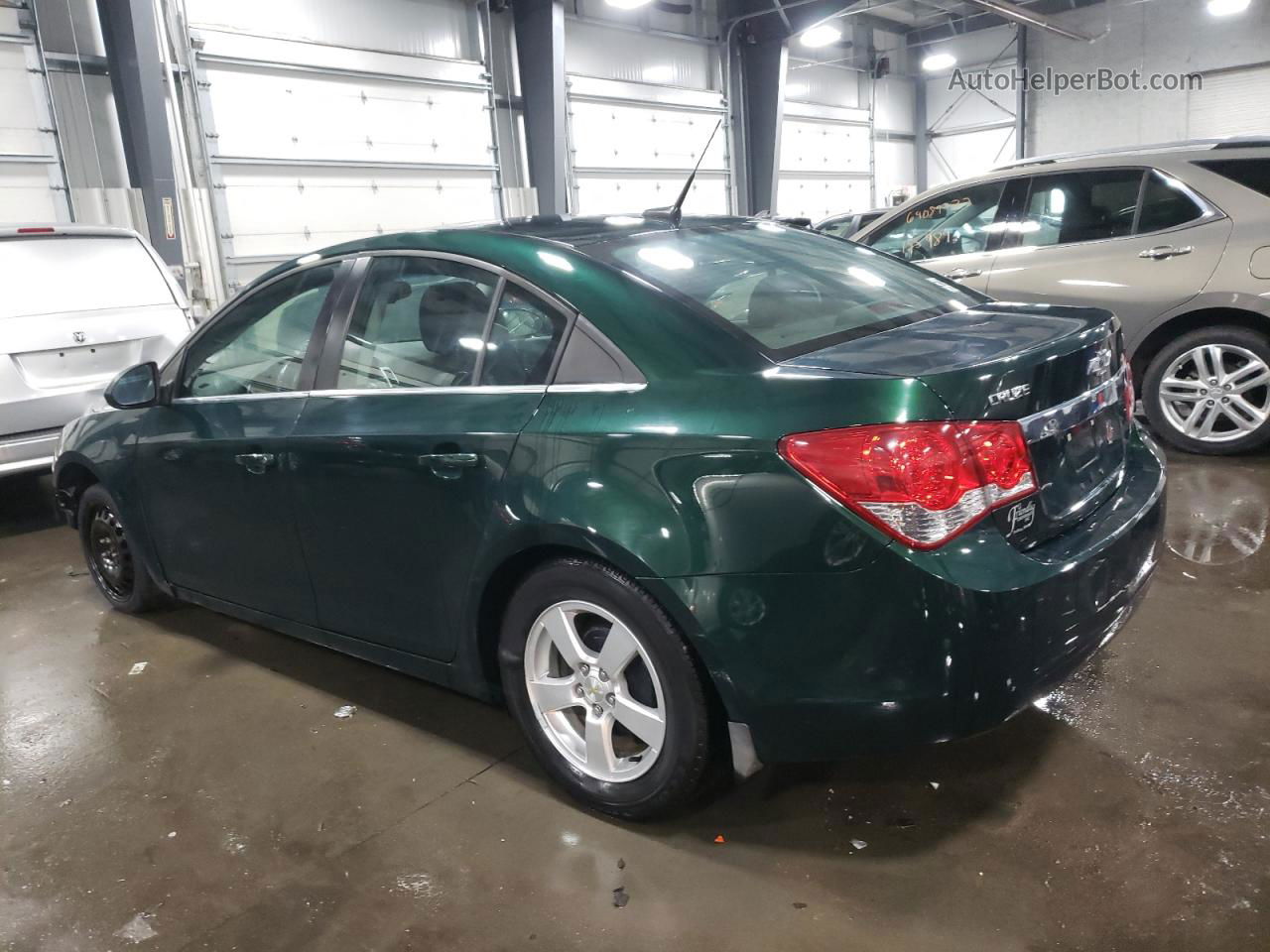 2014 Chevrolet Cruze Lt Green vin: 1G1PC5SB2E7365580