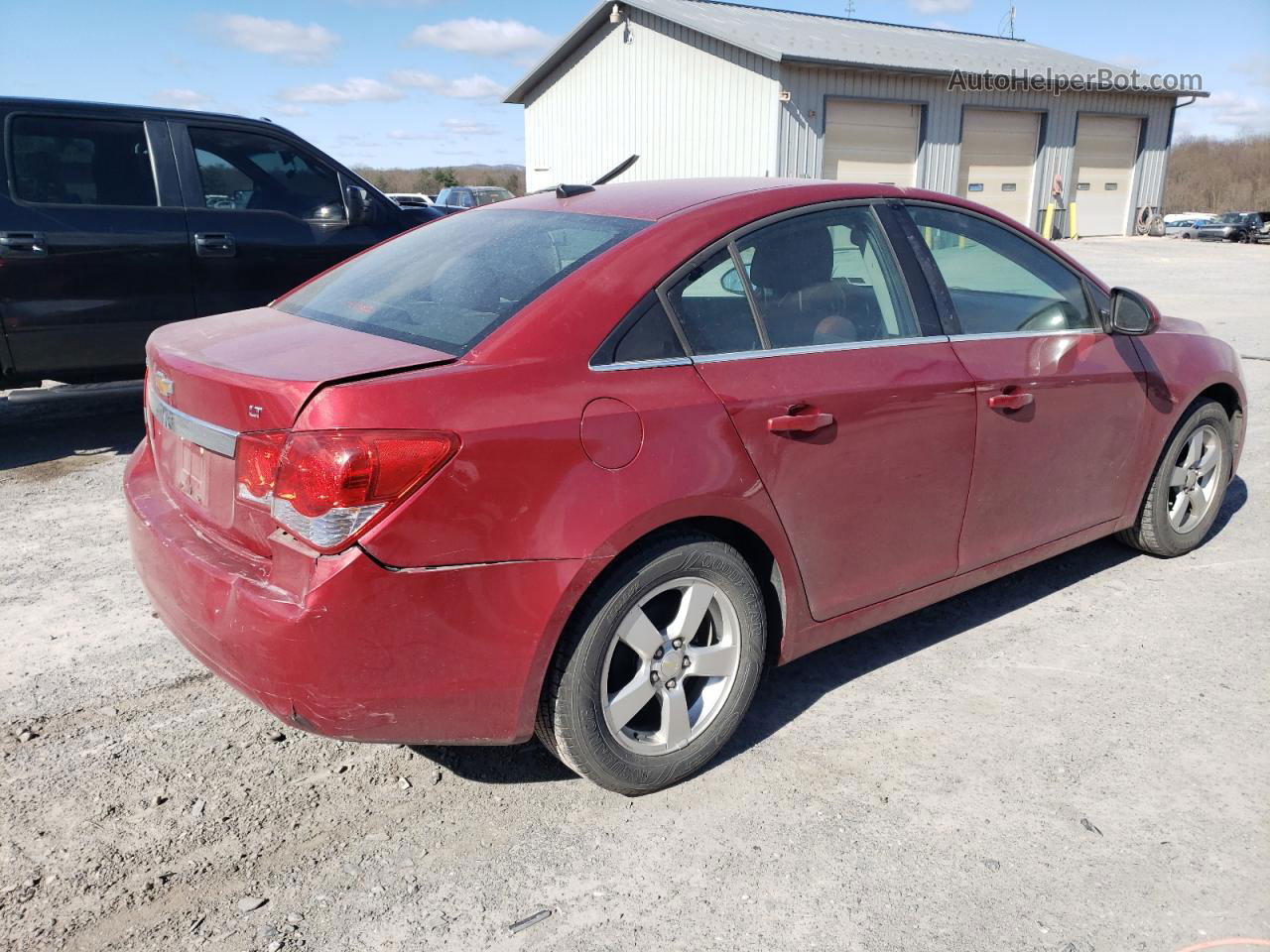 2014 Chevrolet Cruze Lt Красный vin: 1G1PC5SB2E7367720