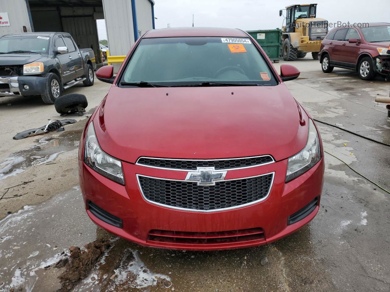 2014 Chevrolet Cruze Lt Коричневый vin: 1G1PC5SB2E7385179