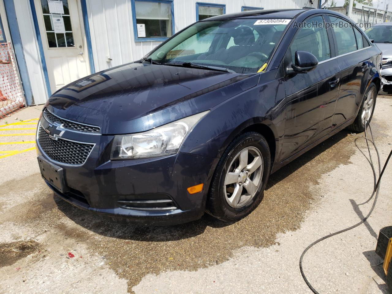 2014 Chevrolet Cruze Lt Blue vin: 1G1PC5SB2E7404281