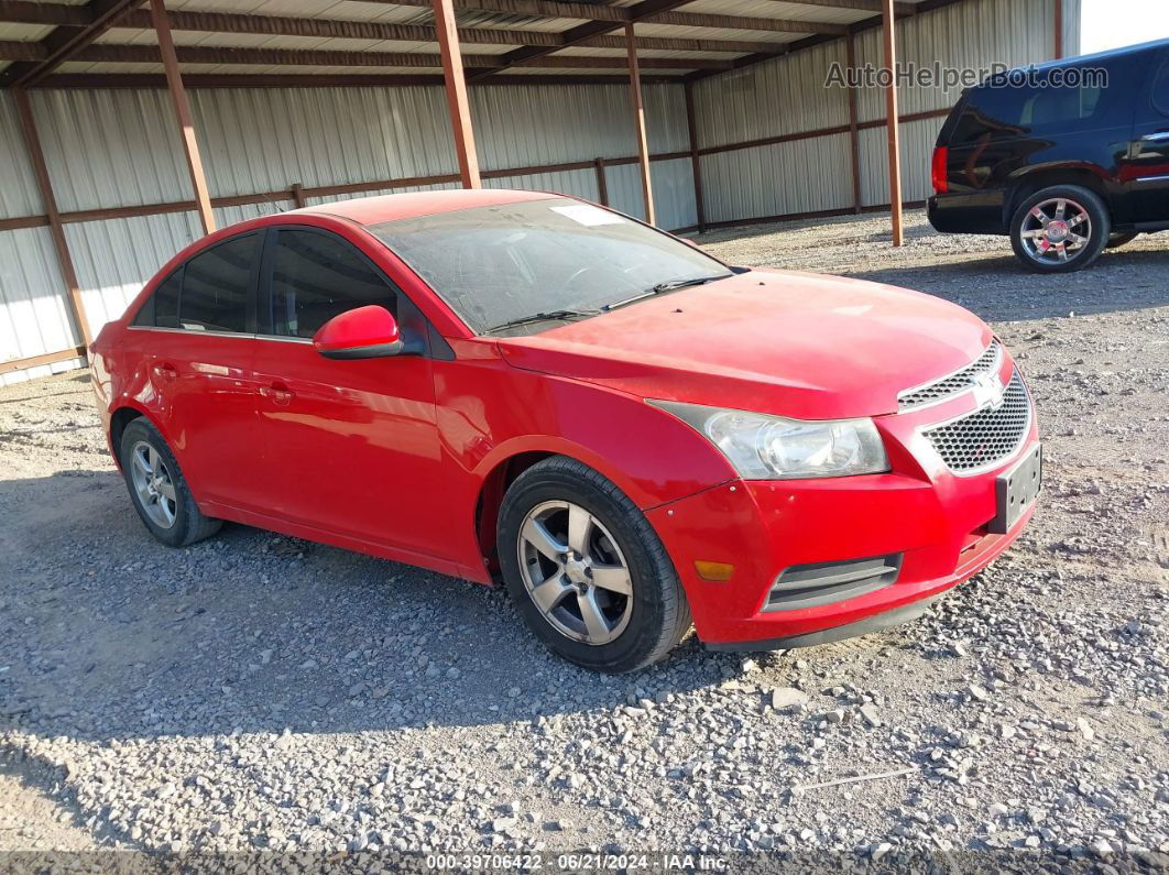 2014 Chevrolet Cruze 1lt Auto Red vin: 1G1PC5SB2E7422117