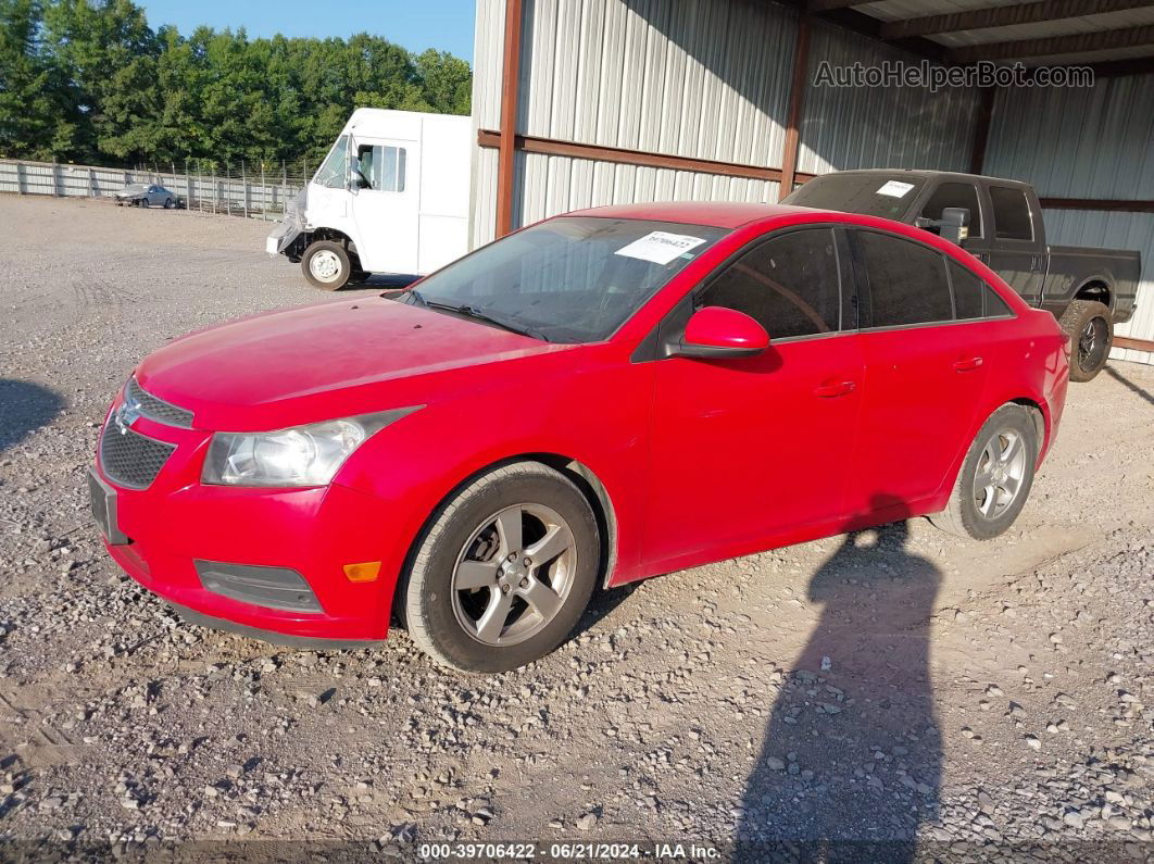 2014 Chevrolet Cruze 1lt Auto Red vin: 1G1PC5SB2E7422117