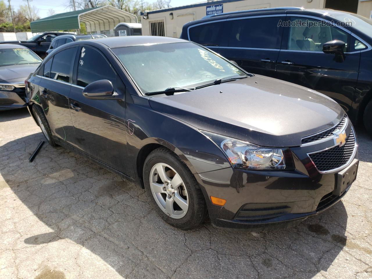 2014 Chevrolet Cruze Lt Серый vin: 1G1PC5SB2E7448376