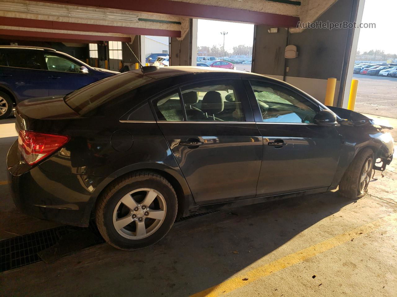 2015 Chevrolet Cruze Lt Gray vin: 1G1PC5SB2F7114589