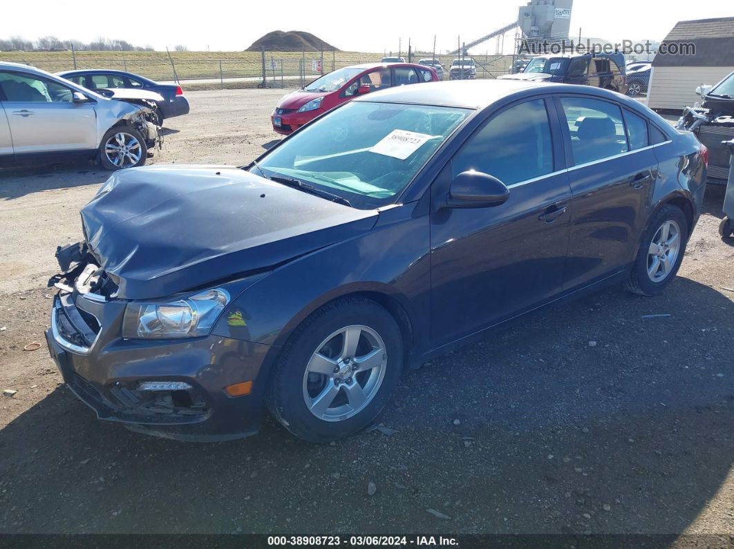 2015 Chevrolet Cruze 1lt Auto Gray vin: 1G1PC5SB2F7127942