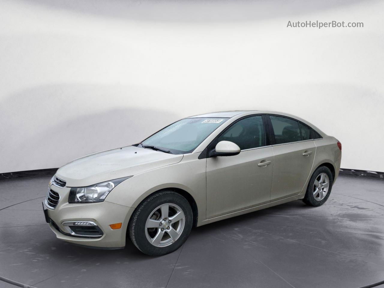 2015 Chevrolet Cruze Lt Gold vin: 1G1PC5SB2F7155787