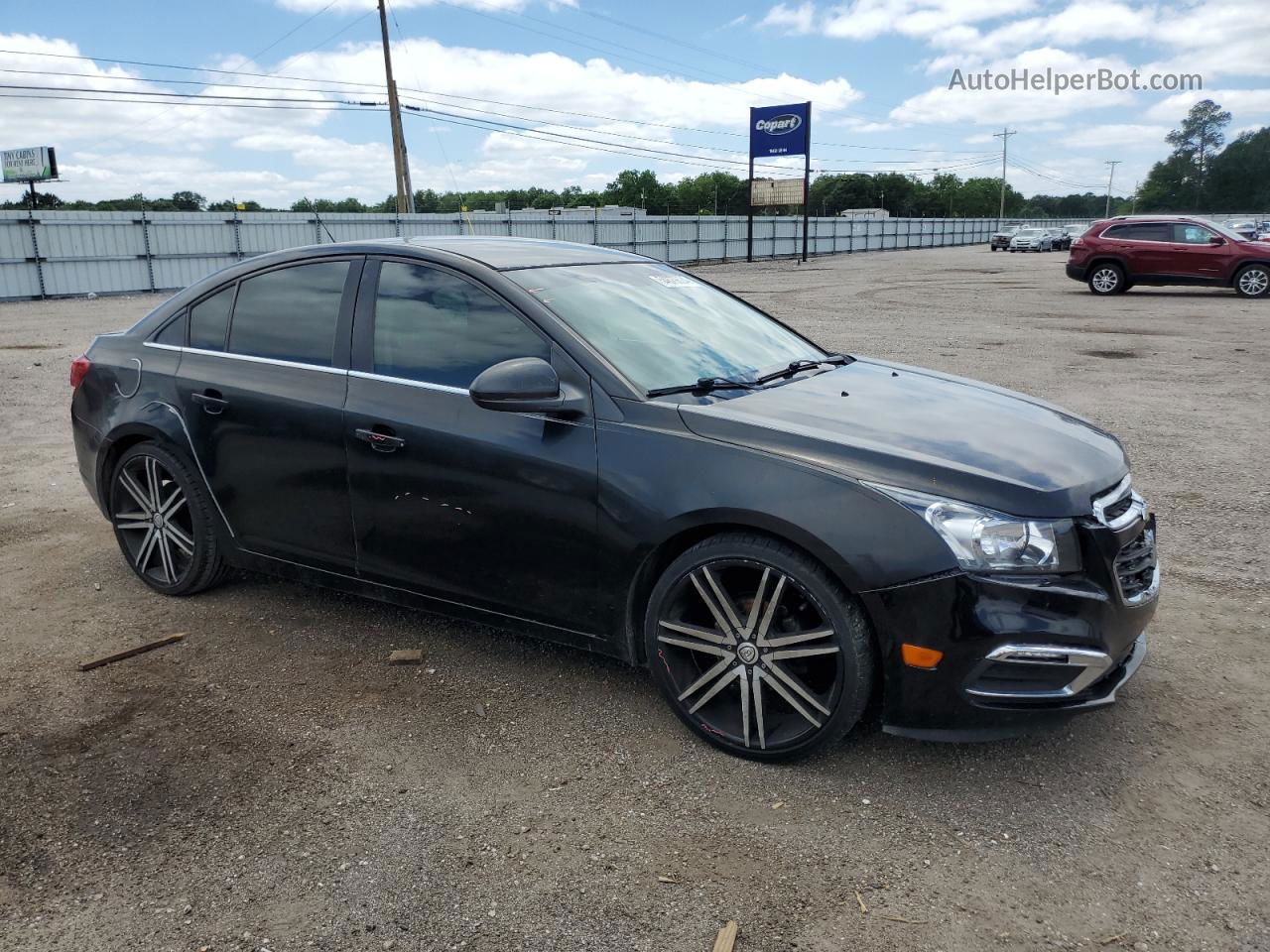 2015 Chevrolet Cruze Lt Blue vin: 1G1PC5SB2F7155854