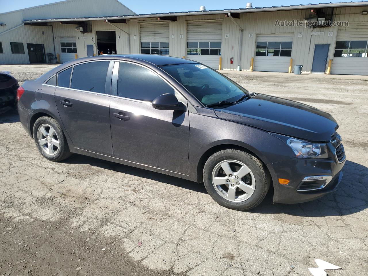 2015 Chevrolet Cruze Lt Gray vin: 1G1PC5SB2F7192726