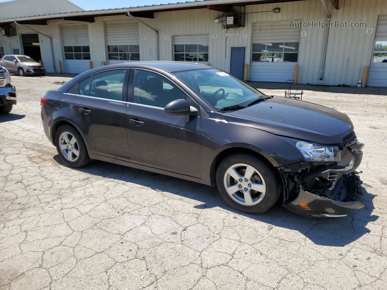 2015 Chevrolet Cruze Lt Gray vin: 1G1PC5SB2F7196887