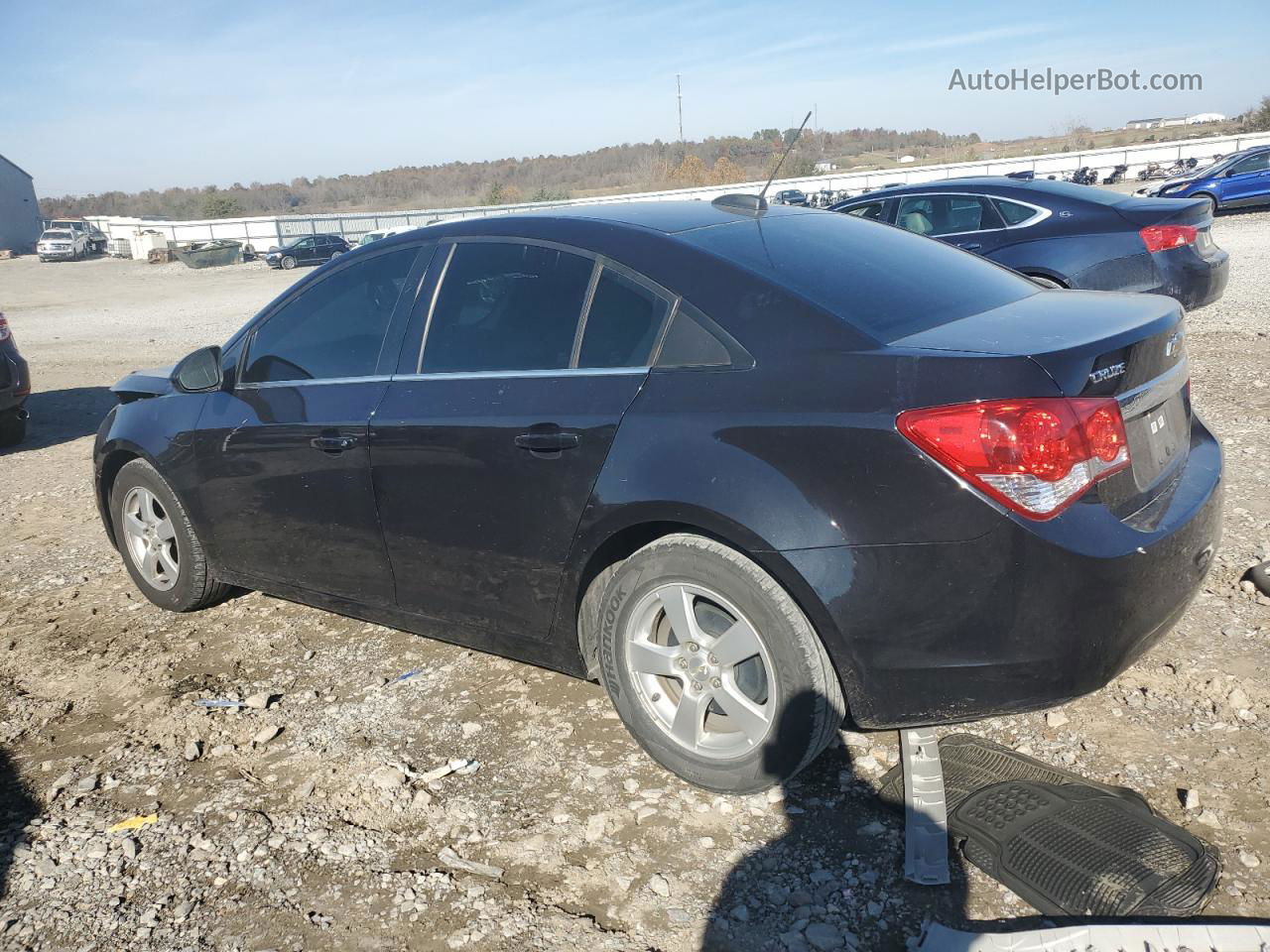 2015 Chevrolet Cruze Lt Black vin: 1G1PC5SB2F7215566