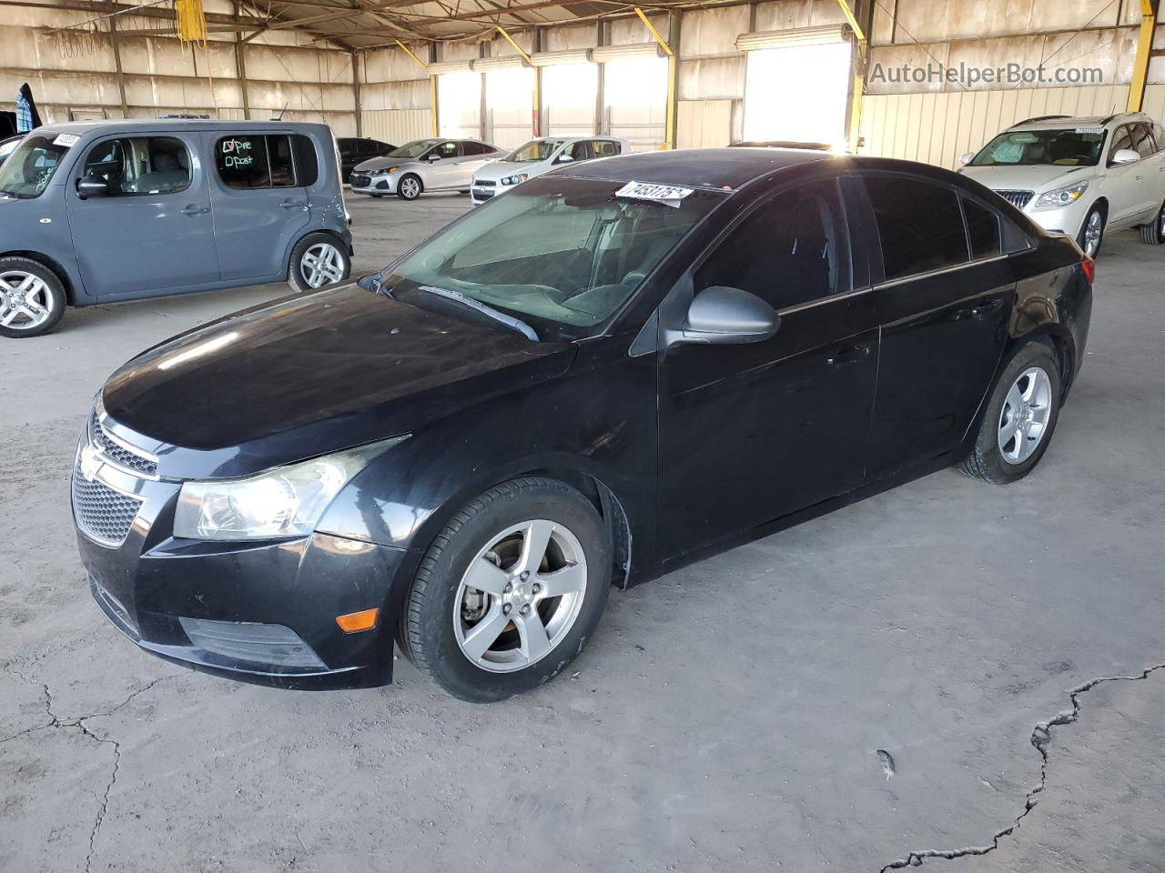 2015 Chevrolet Cruze Lt Black vin: 1G1PC5SB2F7227748