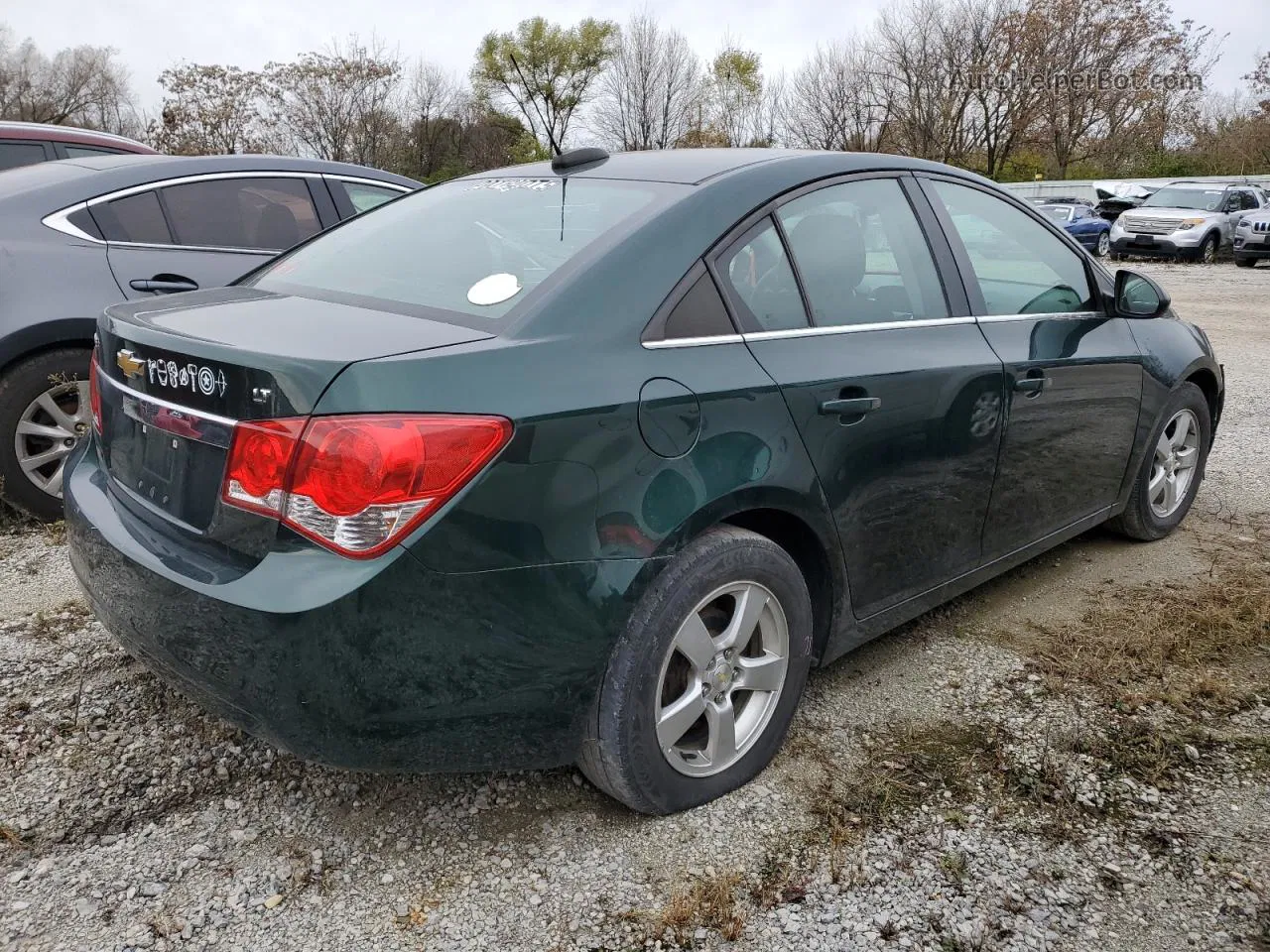 2015 Chevrolet Cruze Lt Green vin: 1G1PC5SB2F7229984