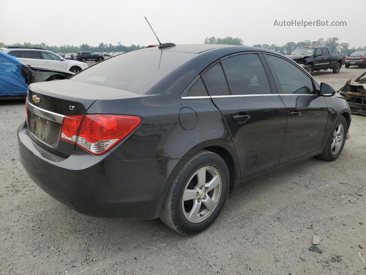 2015 Chevrolet Cruze Lt Черный vin: 1G1PC5SB2F7260944