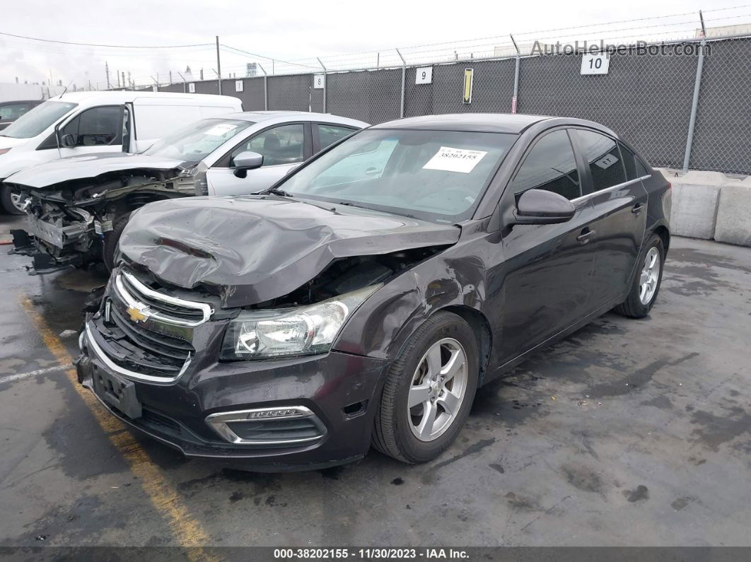 2015 Chevrolet Cruze 1lt Auto Gray vin: 1G1PC5SB2F7270275