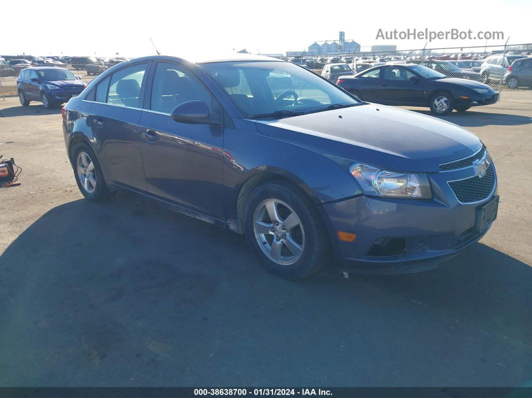 2013 Chevrolet Cruze 1lt Auto Blue vin: 1G1PC5SB3D7112881