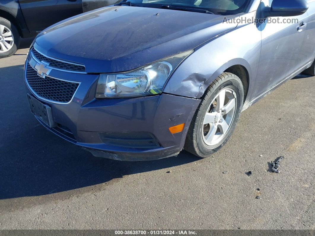 2013 Chevrolet Cruze 1lt Auto Blue vin: 1G1PC5SB3D7112881