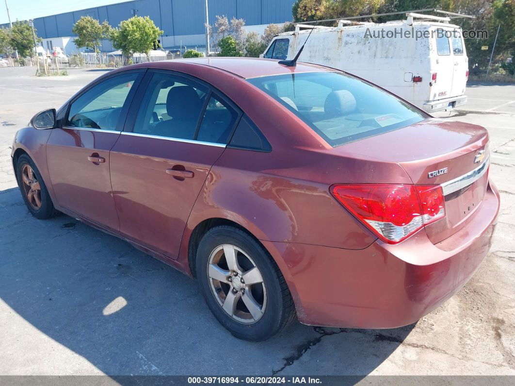 2013 Chevrolet Cruze 1lt Auto Maroon vin: 1G1PC5SB3D7166116