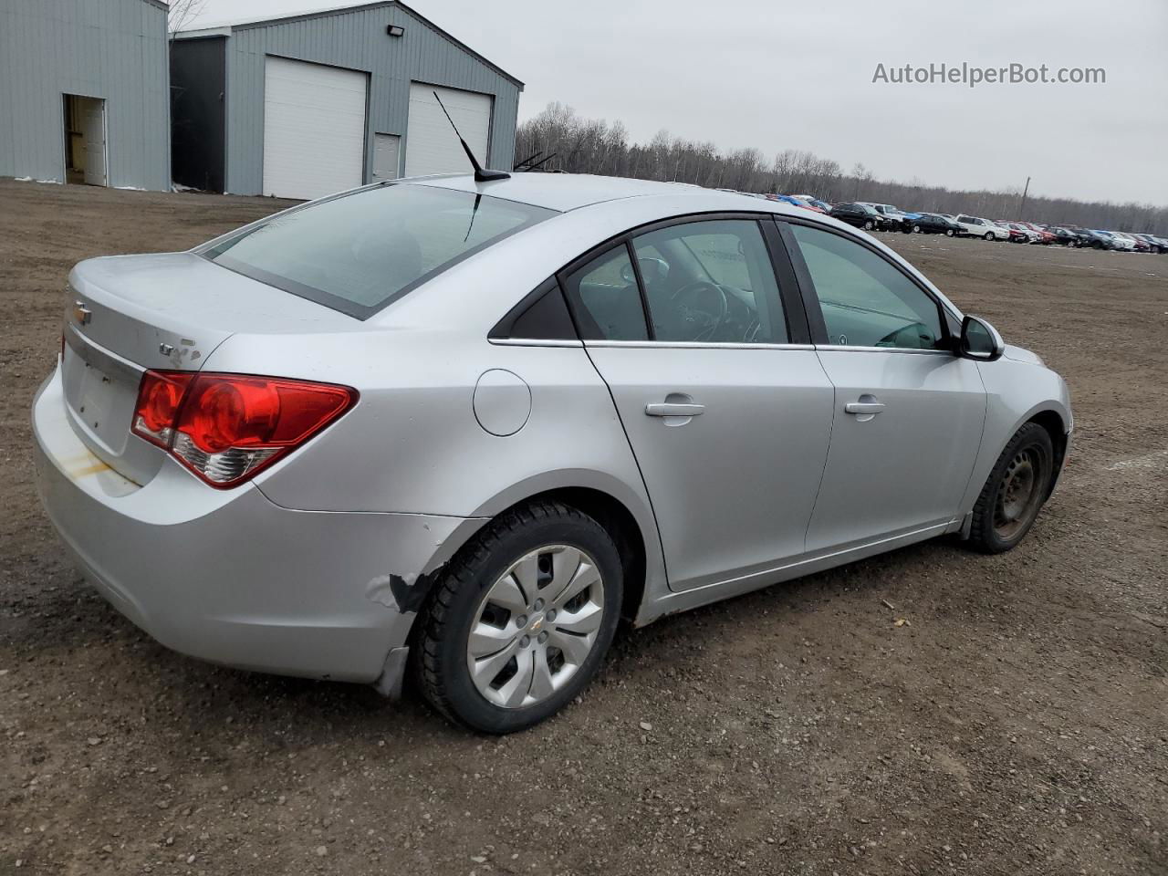 2013 Chevrolet Cruze Lt Silver vin: 1G1PC5SB3D7181215