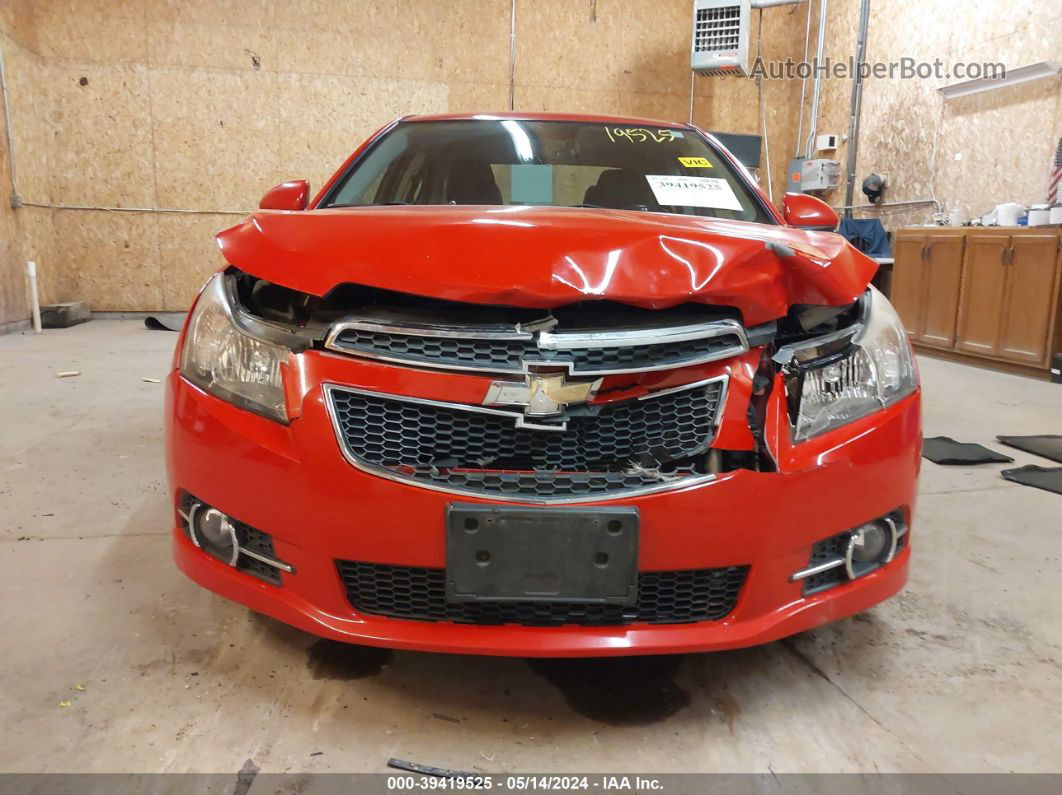 2013 Chevrolet Cruze 1lt Auto Red vin: 1G1PC5SB3D7194014