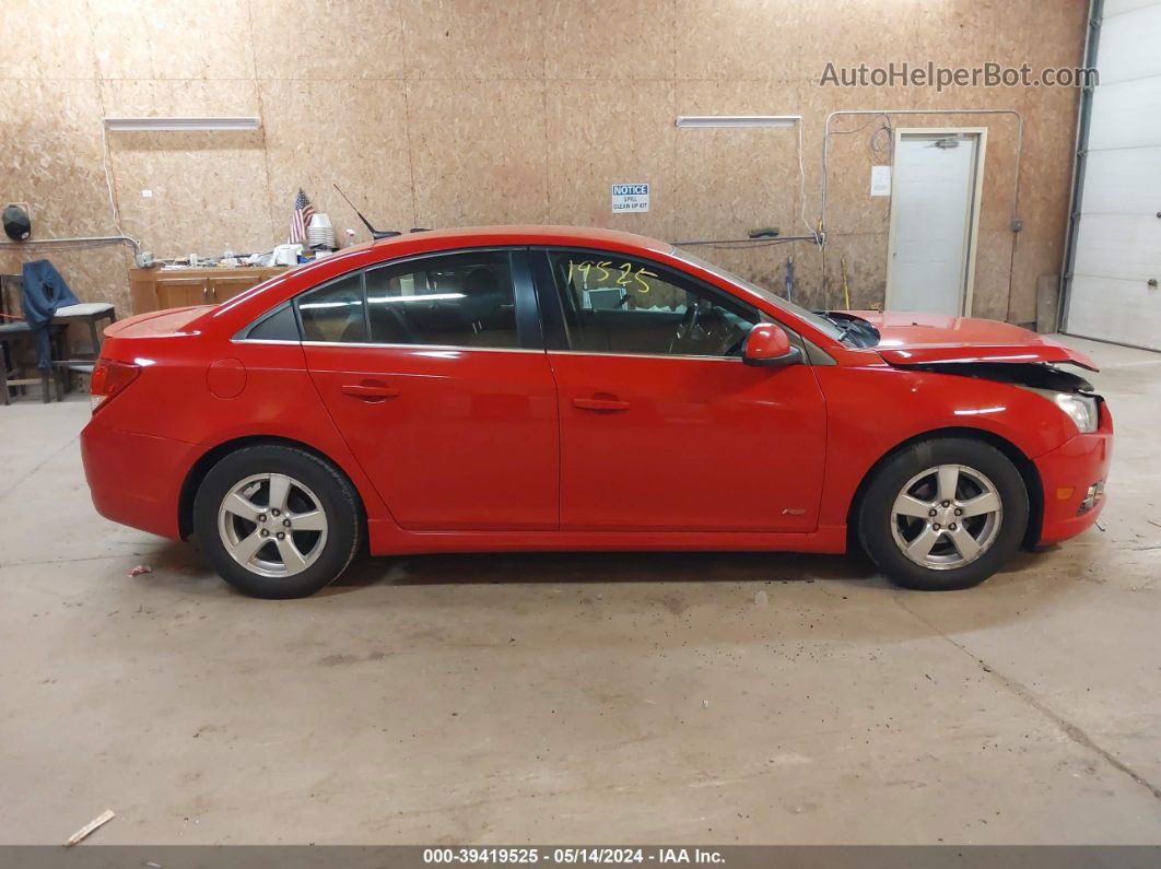 2013 Chevrolet Cruze 1lt Auto Red vin: 1G1PC5SB3D7194014