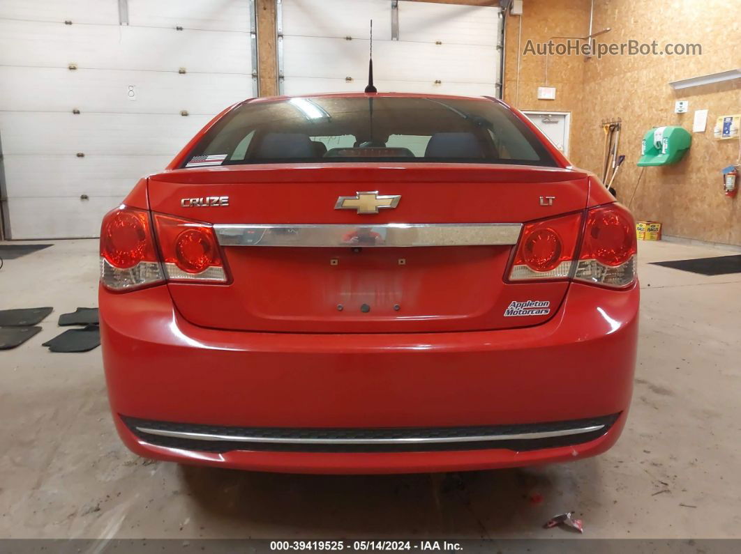 2013 Chevrolet Cruze 1lt Auto Red vin: 1G1PC5SB3D7194014