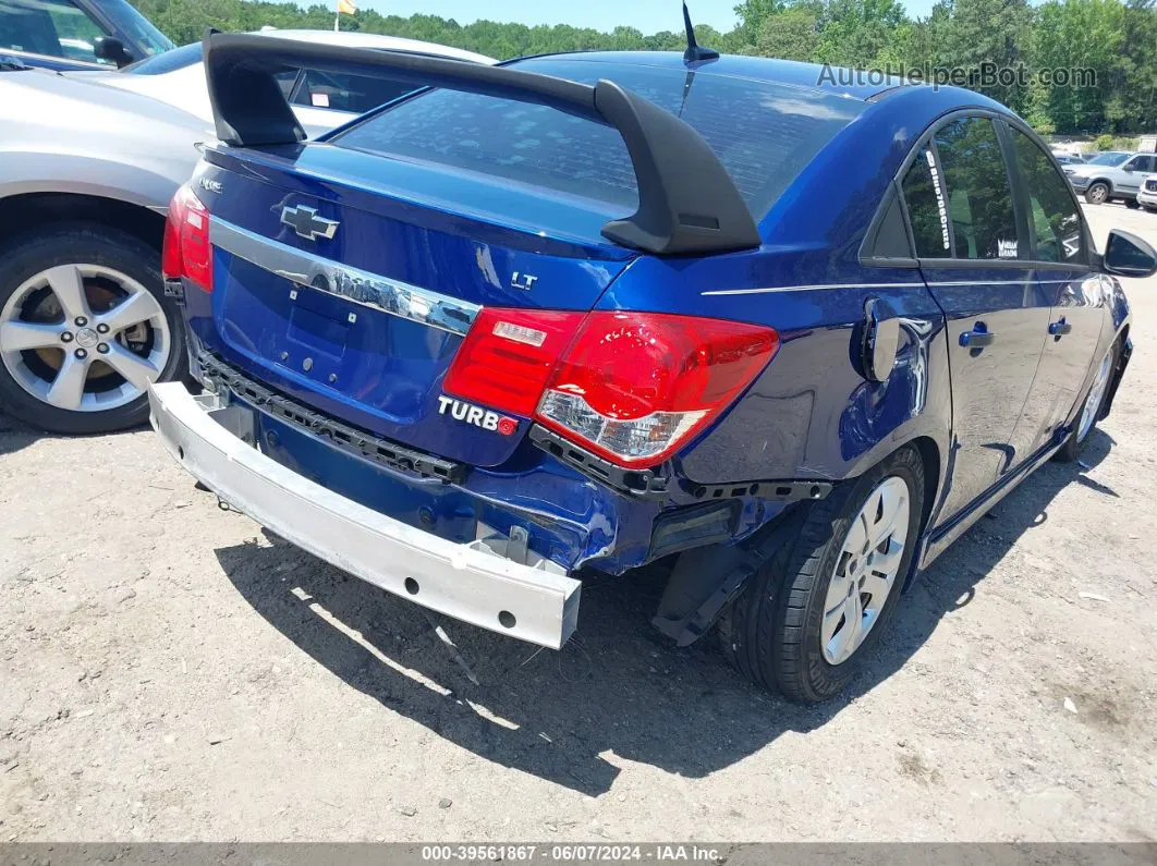 2013 Chevrolet Cruze 1lt Auto Blue vin: 1G1PC5SB3D7229067