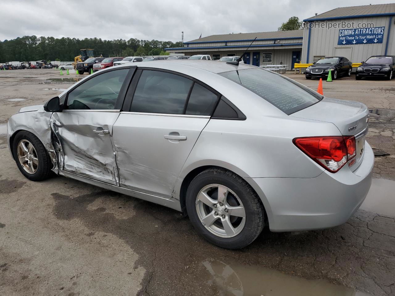 2013 Chevrolet Cruze Lt Silver vin: 1G1PC5SB3D7282688